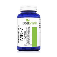 Vitamin K2 Supplement (as MK7). 200 Count 100mcg Per Capsule. Made with Menaquinone 7 Vitamin K. Supports Healthy Skeletal Muscle Function. Non-GMO