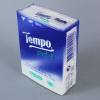 Tempo Pocket Tissues x 18pcs ICE Menthol Petit