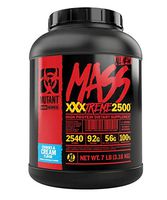 Mutant Mass XXXtreme Gainer – Whey Protein Powder – Build Muscle Size and Strength – High Density Clean Calories – 7 lbs – Cookies & Cream