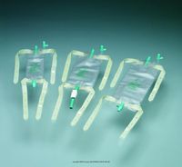 Dispoz-a-Bag - Sterile-Capacity: 19 fl oz Includes: Flip-Flo Valve, 18" Extension Tubing, 4 1/2" Drainage Tube, Latex Leg Straps Size: 9 3/4" - UOM = Each 1