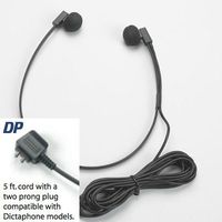 VEC SP SPECTRA HEADSET U-BOW/DICTAPHONE PLUG