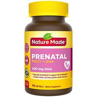 Nature Made Prenatal Multi + DHA, 70 softgels