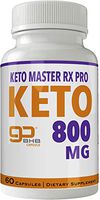 Keto Master RX Pro Pills 800mg Advanced GO BHB Capsules Ketones BHB Ketogenic Supplement for Weight Loss Pills 60 Capsules 800 MG GO BHB Salts to Help Your Body Enter Ketosis More Quickly