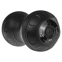 Vive Vibrating Massage Peanut - Deep Tissue Roller - Self Massager Tool for Trigger Point and Myofascial Release - Muscle Pain Relief - 4 Speed Electric and Rechargeable for Back, Legs, Neck and Arms