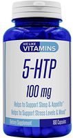 5-HTP 100mg – 180 Capsules – 6 Month Supply - 5HTP Supplement – Help Support Stress Levels, Sleep Patterns, and Improved Mood with 5 HTP