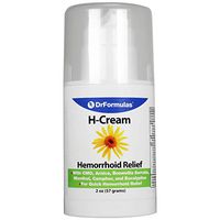 DrFormulas Hemorrhoid Treatment Cream | Natural Herbs for Extra Strength Pain Relief for External Thrombosed Hemorrhoids (2oz)