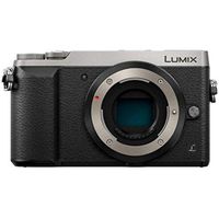 Panasonic LUMIX GX85 4K Mirrorless Interchangeable Lens Camera - Silver - Body Only (International Model) (Kit Box)