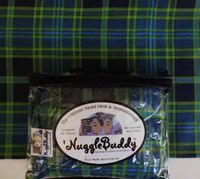 'NUGGLEBUDDY Microwaveable Moist Heat & Aromatherapy Organic Rice Pack. Beautiful"VERMONT Plaid" Flannel Fabric with Sweet Lavender Aromatherapy or Unscented. (Unscented)