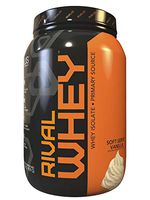Rivalus Rivalwhey – Soft Serve Vanilla 2lb  - 100% Whey Protein, Whey Protein Isolate Primary Source, Clean Nutritional Profile, BCAAs, No Banned Substances, Made in USA