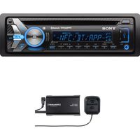 Sony GS Series MEXGS610BT Bluetooth Car Stereo Receiver with SiriusXM SXV300v1 Connect Vehicle Tuner Bundle