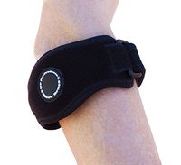 Tennis Elbow Brace-Best Support and Relief for Pain and Sore tendons While Working, Playing Raquet Sports, Golf, Weight Lifting, and Other Exercises.