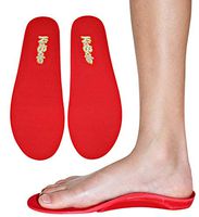 Red Orthotic Sports Insole by KidSole -- Lightweight Soft & Sturdy Orthotic Technology For Active Children With Flat Feet and Other Arch Support Problems (US Kids Sizes 2-3.5 (22 CM))