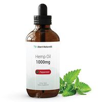 Start Naturals Hemp Oil 1000 mg | Best Hemp Oil for Pain, Stress and Anxiety Relief (4 Fl Oz (120 ml), Peppermint)