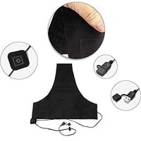 vwlvrsco 3 Gear Adjustable Washable USB Heating Electric Pad Convenient Safe Warm Thermal Vest Clothing Warmer Cushion Mat
