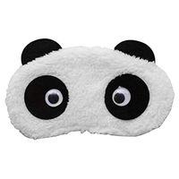 ACTLATI Plush Animal Eye Mask Cute Panda Sleep Blindfold Cover for Kids Girls