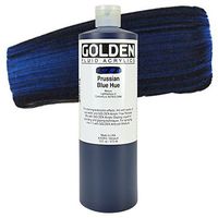 Golden - Historical Fluid Acrylic Hue - Pint - Prussian Blue Hue