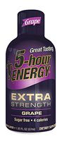 5 Hour Energy Drink Shot, Extra Strength Grape, 6Count