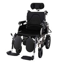 Transport Wheelchair with Pillow Mesh Breathable Manual Travel Car Seatable Portable Foldable Wheelchair Swing Away Footrests Non-Pneumatic Tire