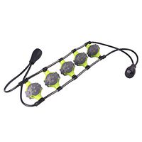 Youri Soul Full Body Muscle Roller Rope, Massage Strap for Back, Neck, Shoulders, Legs, Portable Handheld Upper Lower Back Shoulder Neck Foot Trigger Point Node Rolling Balls Self Massager Equipment