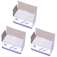 Alcohol Detergent Wipes for Adults, Wet Wipes, 75% Alcohol Soft Wipes Flip-Top Packs 60 Wipes (Blue)