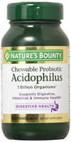 Nature's Bounty Acidophilus Chewable Wafers, Natural Strawberry
