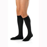 BSN Medical/Jobst for Men Compression Hose Knee High 30-40 Mmhg Closed Toe, Black, Medium, 1.6 Ounce
