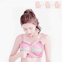 YEARN SEA Hot Breast Massager Bra, Electric Breast Enhancer Breast Enlargement for Home Use Breast Growth Anti Sagging Machine Breast Enlarge/Dredge Massage,CD