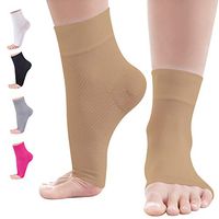Kemford Ankle Compression Sleeve - Foot Brace for Arch Support - Heel Pain Relief for Women & Men