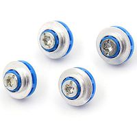 Screws New 4pc Blue Screws for HP 3.5 HDD DC7800 DC7900 8000 8100 Z400 Z600 Screws Isolation Grommet 450712-001 Mute Mounting
