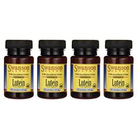 Swanson Lutein 10 Milligrams 60 Sgels (4 Pack)