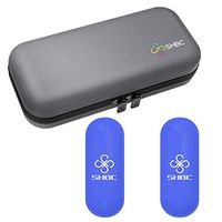 SHBC Insulin Cooler Travel Case for Diabetic Organize Medication Insulated Cooling Bag with 2 Ice Packs Gray