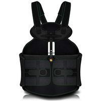 Pulley Adjustment Medical Back Brace, Immediate Relief for Back Pain, Herniated Disc, Lumbar Fracture, Osteoporosis, Breathable Mesh Design,Black
