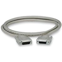 Black Box DB15 Molded Shielded Data Cable M/F 20Ft. with Thumbscrews