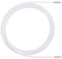 Key Surgical BR-3320 Double-Ended Scope Cleaning Brush, 3 mm-5 mm Tapered Diameter, 230 cm Length, Bristle Area Length 1 cm