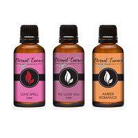 30ML - Trio (3) - Love Spell Type, Amber Romance & PS I Love You Type - Premium Fragrance Oil Trio - 30ML