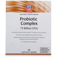Rite Aid Dietary Supplement Probiotic Complex, 75 Billion CFUs