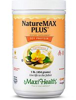 Maxi Health Naturemax Plus - Soy Protein - Vanilla - Diet & Energy Support - 1 lbs Powder - Kosher