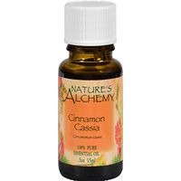 NATURE'S ALCHEMY ESSENTI Nature's Alchemy 100% Pure Essential Oil Cinnamon Cassia - 0.5 fl oz