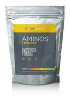 Purbolics Aminos + Energy | Supports Recovery, Energy & Focus | 95mg of Caffeine, 0 Calories & 60 Servings (Tropic Like It's Hot)