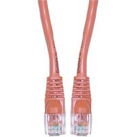 Cat5e Ethernet Crossover Cable, Snagless/Molded Boot 14 Feet Orange, CNE491863