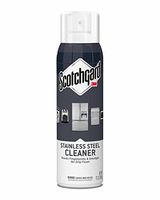 Scotchgard Stainless Steel Cleaner, Resists Fingerprints & Smudges, No Drip Foam, 17 Ounces
