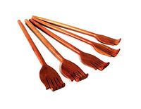 Blue Mango. Wooden Back Scratcher for Men Reflexology Health Massager Therapeutic Body Massage Hand Backscratcher Thai Massage.