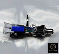 Cartridge, Stylus needle and headshell Titanium with mounting bolts for YAMAHA YP211, YP400, YP450, YP700, YP800, YPB2, YPB4, YPD6, YPD71, YPD8, P500, P05, P06, P07, P17, P20, P751, P850, PF1000