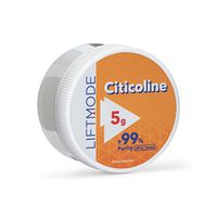 LiftMode Citicoline (CDP Choline) Powder Supplement - for Memory & Learning Support | Sharpens Focus | Vegetarian, Vegan, Non-GMO, Gluten Free - 5 Grams (20 Servings)