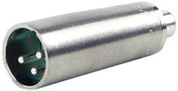 Switchcraft 324X RCA Female to XLT Male Adapter, Nickel Finish