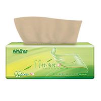 10 Packs Pumping Paper Towels 4-Layers Soft Tissue Paper Gentle Skin-friendly Multifold Paper Bamboo Pulp Tissue Littay
