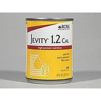 Jevity 1.2 Cal High-Protein Nutrition With Patented Fiber Blend, Ready to Use, 8 Fluid Ounces (Pack of 24) by Jevity