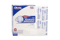 Dukal Bandage, Sheer, Adhesive, Sterile, 1" x 3" (Pack of 2400)