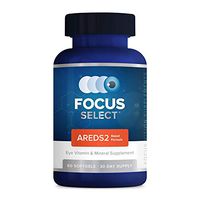 Focus Select® AREDS2 Based Eye Vitamin-Mineral Supplement - AREDS2 Based Supplement for Eyes (60 ct. 30 Day Supply) - AREDS2 Based Low Zinc Formula - Eye Vision Supplement and Vitamin