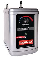 FRANKE HT-300 Little Butler Under Sink Instant Hot Water Filtration Heating Tank, 300-Watt (Latest Version), Compact, Silver and Black
